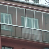 Holešov zasklení balkonu