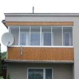 Fryšták zasklení balkonu