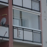 Zkín zasklení balkonu
