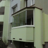 Luhačovice zasklení lodžie